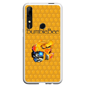 Чехол для Honor P Smart Z с принтом BumbleBee , Силикон | Область печати: задняя сторона чехла, без боковых панелей | Тематика изображения на принте: 2019 | bumble bee | transformers | арт | бамблби | желтая | киборг | классная | мёд | надпись | прикольная | пчела | робот | соты | трансформеры | улей | фильм