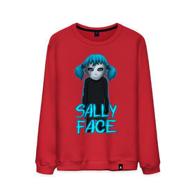 Мужской свитшот хлопок с принтом Sally Face (ХЛОПОК) , 100% хлопок |  | Тематика изображения на принте: 