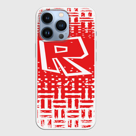 Чехол для iPhone 13 Pro с принтом Roblox ,  |  | dynablocks | roblox | robux | белый | блоки | вселенная | герои | красный | кубики | роблокс | симулятор