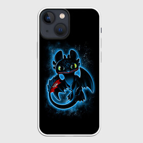 Чехол для iPhone 13 mini с принтом Беззубик ,  |  | berk | dragon | fury | how | island | light | night | to | toothless | train | your | беззубик | дневная | дракона | как | ночная | олух | остров | приручить | фурия