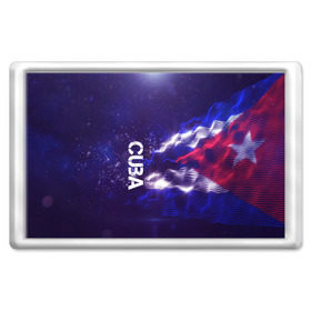 Магнит 45*70 с принтом Cuba(Куба) , Пластик | Размер: 78*52 мм; Размер печати: 70*45 | cuba | flag | urban | город | куба | мир | путешествие | символика | страны | флаг | флаги