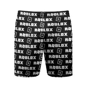Мужские шорты 3D спортивные с принтом ROBLOX ,  |  | game | gamer | logo | roblox | игры | логотип | роблокс