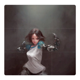 Магнитный плакат 3Х3 с принтом Alita: Battle Angel , Полимерный материал с магнитным слоем | 9 деталей размером 9*9 см | Тематика изображения на принте: alita | angel | anime | battle | cyberpunk | cyborg | future | gally | gunnm | hyper | manga | vision | аниме | будущее | гали | киберпанк | киборг | манга