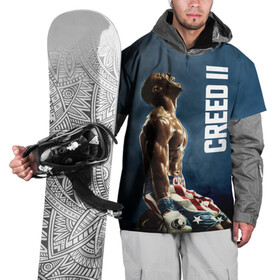 Накидка на куртку 3D с принтом Creed 2 , 100% полиэстер |  | creed | jordan | lundgren | stallone | бальбоа | бокс | джордан | крид | лундгрен | ринг | рокки | сильвестр | сталлоне