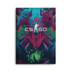 Обложка для автодокументов с принтом CS-GO Hyper Beast , натуральная кожа |  размер 19,9*13 см; внутри 4 больших “конверта” для документов и один маленький отдел — туда идеально встанут права | Тематика изображения на принте: 2019 | computer game | counter strike | cs | cs go | csgo | dota | dota2 | game | howl | hyperbeast | warning | автомат | вой | го | игрок | компьютерная игра | контр страйк | контра | кс | оружие | турнир