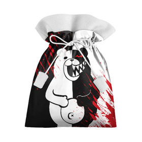 Подарочный 3D мешок с принтом MONOKUMA , 100% полиэстер | Размер: 29*39 см | ahegao | anime | bear | blood | danganronpa | derector | despair | girls | happy | havoc | manga | monokuma | panda | red | robot | trigger | ultra | аниме | ахегао | директор | кровь | манга | медведь | монокума | панда | робот