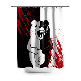 Штора 3D для ванной с принтом MONOKUMA , 100% полиэстер | плотность материала — 100 г/м2. Стандартный размер — 146 см х 180 см. По верхнему краю — пластиковые люверсы для креплений. В комплекте 10 пластиковых колец | ahegao | anime | bear | blood | danganronpa | derector | despair | girls | happy | havoc | manga | monokuma | panda | red | robot | trigger | ultra | аниме | ахегао | директор | кровь | манга | медведь | монокума | панда | робот