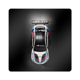 Магнит виниловый Квадрат с принтом BMW M Power , полимерный материал с магнитным слоем | размер 9*9 см, закругленные углы | Тематика изображения на принте: bmw | car | motorsport | race | sports car | street racing | автомобиль | автоспорт | бмв | гонка | спорткар
