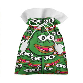 Подарочный 3D мешок с принтом Good / Sad frog , 100% полиэстер | Размер: 29*39 см | bad | dab | frog | good | kek | pepe | sad | кек | лягушка | мем | мемы | пепе | со смыслом | фрог