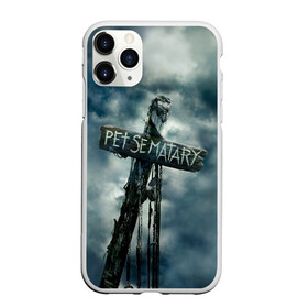 Чехол для iPhone 11 Pro Max матовый с принтом Кладбище домашних животных , Силикон |  | king | pet | sematary | stephen | кинг | кино | стивен | ужасы