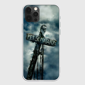 Чехол для iPhone 12 Pro Max с принтом Кладбище домашних животных , Силикон |  | Тематика изображения на принте: king | pet | sematary | stephen | кинг | кино | стивен | ужасы