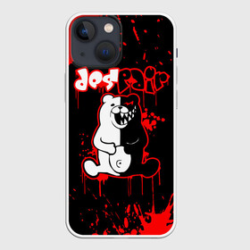 Чехол для iPhone 13 mini с принтом MONOKUMA Despair ,  |  | ahegao | anime | bear | blood | danganronpa | derector | despair | girls | happy | havoc | manga | monokuma | panda | red | robot | trigger | ultra | аниме | ахегао | директор | кровь | манга | медведь | монокума | панда | робот