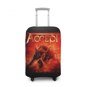 Чехол для чемодана 3D с принтом Accept , 86% полиэфир, 14% спандекс | двустороннее нанесение принта, прорези для ручек и колес | accept | heavy metal | power metal | группы | метал | музыка | пауэр метал | рок | хэви метал