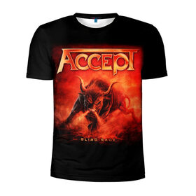 Мужская футболка 3D спортивная с принтом Accept , 100% полиэстер с улучшенными характеристиками | приталенный силуэт, круглая горловина, широкие плечи, сужается к линии бедра | Тематика изображения на принте: accept | heavy metal | power metal | группы | метал | музыка | пауэр метал | рок | хэви метал