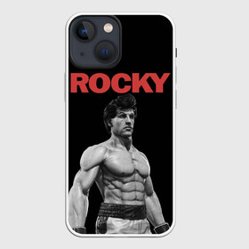 Чехол для iPhone 13 mini с принтом ROCKY ,  |  | creed | jordan | lundgren | mix fight | mixfight | stallone | ufc | бальбоа | бокс | джордан | крид | лундгрен | мышцы | ринг | роки | рокки | сильвестр | сталлоне | сталоне