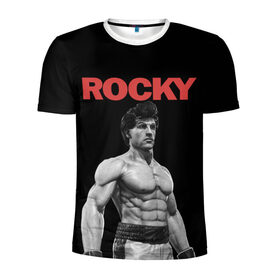 Мужская футболка 3D спортивная с принтом ROCKY , 100% полиэстер с улучшенными характеристиками | приталенный силуэт, круглая горловина, широкие плечи, сужается к линии бедра | Тематика изображения на принте: creed | jordan | lundgren | mix fight | mixfight | stallone | ufc | бальбоа | бокс | джордан | крид | лундгрен | мышцы | ринг | роки | рокки | сильвестр | сталлоне | сталоне