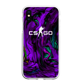 Чехол для iPhone XS Max матовый с принтом CS GO DRAW WAVES SKIN , Силикон | Область печати: задняя сторона чехла, без боковых панелей | Тематика изображения на принте: action | astralis | awp | counter strike | cs go | cs go global offensive | cybersport | draw skin | faze clan | game | gamer | hyper beast | shooter | skin | team liquid | киберспорт | оружие | рисованный скин | скины