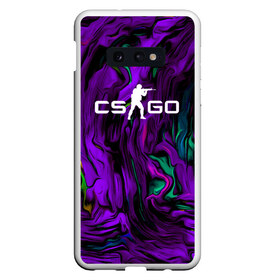 Чехол для Samsung S10E с принтом CS GO DRAW WAVES SKIN , Силикон | Область печати: задняя сторона чехла, без боковых панелей | Тематика изображения на принте: action | astralis | awp | counter strike | cs go | cs go global offensive | cybersport | draw skin | faze clan | game | gamer | hyper beast | shooter | skin | team liquid | киберспорт | оружие | рисованный скин | скины