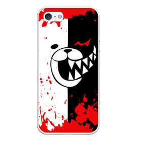 Чехол для iPhone 5/5S матовый с принтом MONOKUMA Blood , Силикон | Область печати: задняя сторона чехла, без боковых панелей | ahegao | anime | bear | blood | danganronpa | derector | despair | girls | happy | havoc | manga | monokuma | panda | red | robot | trigger | ultra | аниме | ахегао | директор | кровь | манга | медведь | монокума | панда | робот