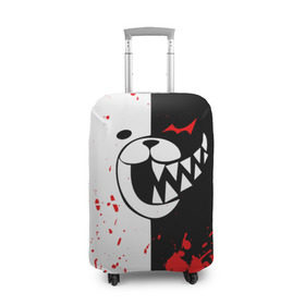 Чехол для чемодана 3D с принтом MONOKUMA Blood , 86% полиэфир, 14% спандекс | двустороннее нанесение принта, прорези для ручек и колес | ahegao | anime | bear | blood | danganronpa | derector | despair | girls | happy | havoc | manga | monokuma | panda | red | robot | trigger | ultra | аниме | ахегао | директор | кровь | манга | медведь | монокума | панда | робот