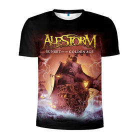 Мужская футболка 3D спортивная с принтом Alestorm , 100% полиэстер с улучшенными характеристиками | приталенный силуэт, круглая горловина, широкие плечи, сужается к линии бедра | alestorm | metal | группы | метал | музыка | пауэр метал | рок | фолк метал | хэви метал