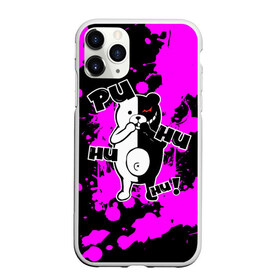 Чехол для iPhone 11 Pro матовый с принтом MONOKUMA Puhuhuhu , Силикон |  | ahegao | anime | bear | blood | danganronpa | derector | despair | girls | happy | havoc | manga | monokuma | panda | red | robot | trigger | ultra | аниме | ахегао | директор | кровь | манга | медведь | монокума | панда | робот