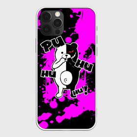 Чехол для iPhone 12 Pro Max с принтом MONOKUMA Puhuhuhu , Силикон |  | Тематика изображения на принте: ahegao | anime | bear | blood | danganronpa | derector | despair | girls | happy | havoc | manga | monokuma | panda | red | robot | trigger | ultra | аниме | ахегао | директор | кровь | манга | медведь | монокума | панда | робот