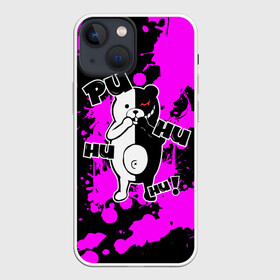 Чехол для iPhone 13 mini с принтом MONOKUMA Puhuhuhu ,  |  | ahegao | anime | bear | blood | danganronpa | derector | despair | girls | happy | havoc | manga | monokuma | panda | red | robot | trigger | ultra | аниме | ахегао | директор | кровь | манга | медведь | монокума | панда | робот