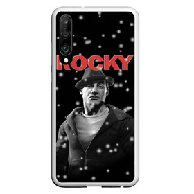 Чехол для Honor P30 с принтом Old Rocky , Силикон | Область печати: задняя сторона чехла, без боковых панелей | creed | jordan | lundgren | mix fight | mixfight | stallone | ufc | бальбоа | бокс | джордан | крид | лундгрен | мышцы | ринг | роки | рокки | сильвестр | сталлоне | сталоне