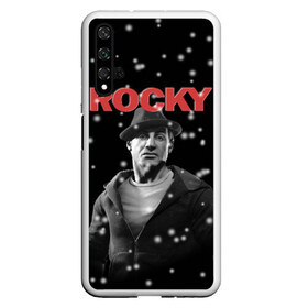 Чехол для Honor 20 с принтом Old Rocky , Силикон | Область печати: задняя сторона чехла, без боковых панелей | creed | jordan | lundgren | mix fight | mixfight | stallone | ufc | бальбоа | бокс | джордан | крид | лундгрен | мышцы | ринг | роки | рокки | сильвестр | сталлоне | сталоне