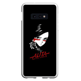 Чехол для Samsung S10E с принтом Alita Battle Angel , Силикон | Область печати: задняя сторона чехла, без боковых панелей | Тематика изображения на принте: alita | alita: battle angel | angel | battle | gunnm | алита | боевой ангел | гали | города свалки металлолома | гунм | гуннм | дайсукэ идо | девушка | киборг | сны оружия | хаос