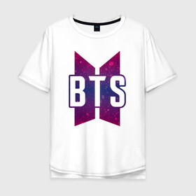Мужская футболка хлопок Oversize с принтом BTS , 100% хлопок | свободный крой, круглый ворот, “спинка” длиннее передней части | bangtan boys | bt21 | bts | bts army | bts stickers | j hope | jimin | jin | jungkook | k pop | rap monster | rapmon | suga | v | бтс | корея | стикеры bts