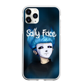 Чехол для iPhone 11 Pro матовый с принтом SALLY FACE , Силикон |  | blue | face | fisher | game | games | gizmo | hair | larry | mask | sally | волосы | гизмо | голубые | игра | игры | ларри | маска | протез | сали | салли | синие | синий | триллер | ужасы | фейс | фишер | фэйс | хоррор