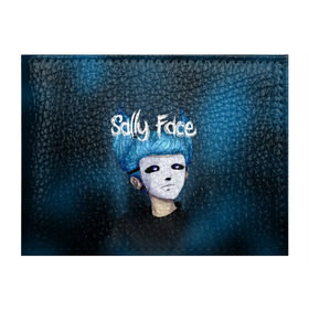 Обложка для студенческого билета с принтом SALLY FACE , натуральная кожа | Размер: 11*8 см; Печать на всей внешней стороне | blue | face | fisher | game | games | gizmo | hair | larry | mask | sally | волосы | гизмо | голубые | игра | игры | ларри | маска | протез | сали | салли | синие | синий | триллер | ужасы | фейс | фишер | фэйс | хоррор