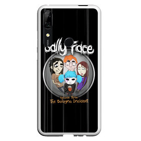 Чехол для Honor P Smart Z с принтом Sally Face Episode Three , Силикон | Область печати: задняя сторона чехла, без боковых панелей | blue | face | fisher | game | games | gizmo | hair | larry | mask | sally | волосы | гизмо | голубые | игра | игры | ларри | маска | протез | сали | салли | синие | синий | триллер | ужасы | фейс | фишер | фэйс | хоррор