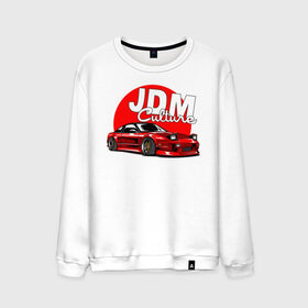 Мужской свитшот хлопок с принтом JDM Culture , 100% хлопок |  | japan | jdm | nissan | авто | машины | ниссан | япония