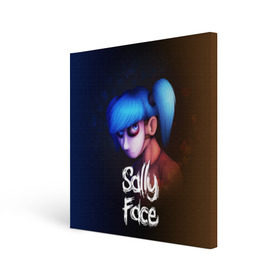 Холст квадратный с принтом SALLY FACE , 100% ПВХ |  | blue | face | fisher | game | games | gizmo | hair | larry | mask | sally | волосы | гизмо | голубые | игра | игры | ларри | маска | протез | сали | салли | синие | синий | триллер | ужасы | фейс | фишер | фэйс | хоррор