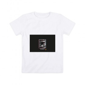 Детская футболка хлопок с принтом Bandersnatch , 100% хлопок | круглый вырез горловины, полуприлегающий силуэт, длина до линии бедер | bandersnatch | black mirror | glitch | netflix | tuckersoft | бандерснейч | брандашмыг | глитч | нетфликс | помехи | такерсофт | черное зеркало