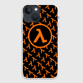 Чехол для iPhone 13 mini с принтом HALF LIFE ,  |  | aperture laboratorie | black mesa | gordon freeman | half life | half life 3 | logo | valve | вэлв | гордон фриман | игра | лого | монтировка | фантастика | халф лайф