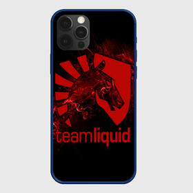 Чехол для iPhone 12 Pro с принтом Team Liquid , силикон | область печати: задняя сторона чехла, без боковых панелей | dota | liquid | team | the international | дота | игры | кибер | ликвид | спорт | тим