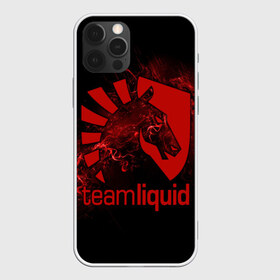 Чехол для iPhone 12 Pro Max с принтом Team Liquid , Силикон |  | dota | liquid | team | the international | дота | игры | кибер | ликвид | спорт | тим