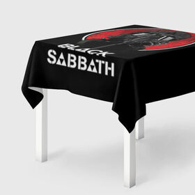 Скатерть 3D с принтом Black Sabbath , 100% полиэстер (ткань не мнется и не растягивается) | Размер: 150*150 см | black sabbath | hard rock | heavy metal | блэк сабат | группы | метал | музыка | оззи осборн | рок | хард рок | хэви метал