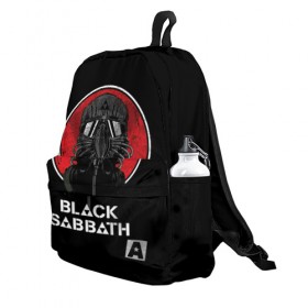 Рюкзак 3D с принтом Black Sabbath , 100% полиэстер | лямки с регулируемой длиной, сверху петелька, чтобы рюкзак можно было повесить на вешалку. Основное отделение закрывается на молнию, как и внешний карман. Внутри два дополнительных кармана, один из которых закрывается на молнию. По бокам два дополнительных кармашка | Тематика изображения на принте: black sabbath | hard rock | heavy metal | блэк сабат | группы | метал | музыка | оззи осборн | рок | хард рок | хэви метал