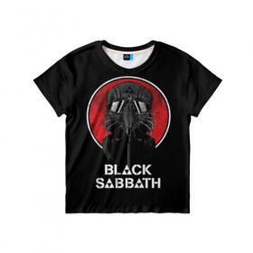 Детская футболка 3D с принтом Black Sabbath , 100% гипоаллергенный полиэфир | прямой крой, круглый вырез горловины, длина до линии бедер, чуть спущенное плечо, ткань немного тянется | Тематика изображения на принте: black sabbath | hard rock | heavy metal | блэк сабат | группы | метал | музыка | оззи осборн | рок | хард рок | хэви метал