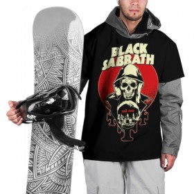 Накидка на куртку 3D с принтом Black Sabbath , 100% полиэстер |  | 