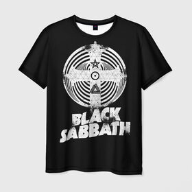 Мужская футболка 3D с принтом Black Sabbath , 100% полиэфир | прямой крой, круглый вырез горловины, длина до линии бедер | Тематика изображения на принте: black sabbath | hard rock | heavy metal | блэк сабат | группы | метал | музыка | оззи осборн | рок | хард рок | хэви метал