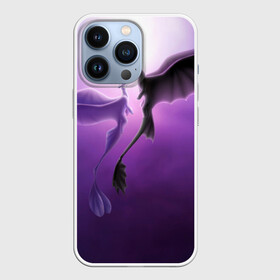 Чехол для iPhone 13 Pro с принтом как приручить дракона ,  |  | light fury | night fury | беззубик | дракон | как приручить дракона | ночная фурия
