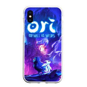 Чехол для iPhone XS Max матовый с принтом Ori - And The Will Of The Wisp , Силикон | Область печати: задняя сторона чехла, без боковых панелей | Тематика изображения на принте: game | indie | ori | игра | инди | квест | платформер