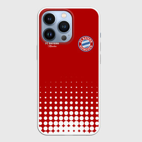 Чехол для iPhone 13 Pro с принтом Бавария ,  |  | Тематика изображения на принте: bayern | fc bayern munchen | fcb | бавария | бундеслига | германия | мюнхенская бавария | форма | футбол | футболист | футбольная | футбольный клуб | футбольный клуб бавария мюнхен