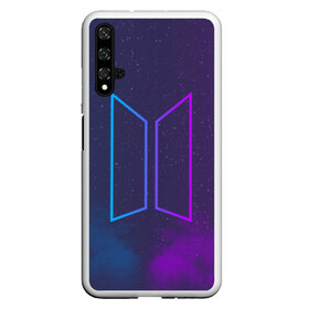 Чехол для Honor 20 с принтом BTS LOVE YOURSELF , Силикон | Область печати: задняя сторона чехла, без боковых панелей | bangtan boys | bt21 | bts | bts army | bts stickers | j hope | jimin | jin | jungkook | k pop | rap monster | rapmon | suga | v | бтс | корея | стикеры bts